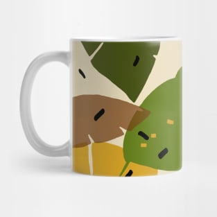 Abstract leaves Mug